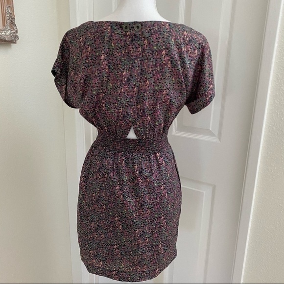 BCBGeneration Multicolored Smocked Waist Dress XS - Picture 4 of 8